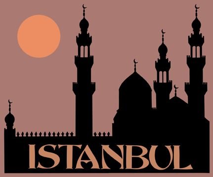 Трафарет Стамбул