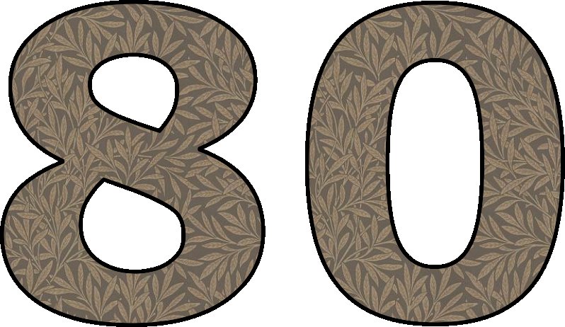 Цифра 80