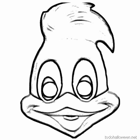 Маска дятла