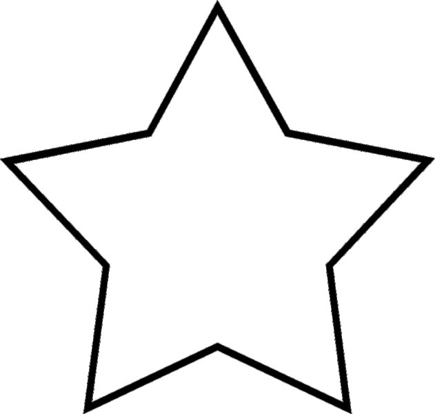 Очертание звезды