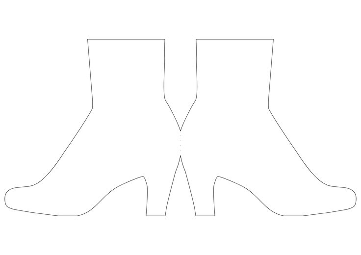 Аппликация сапоги