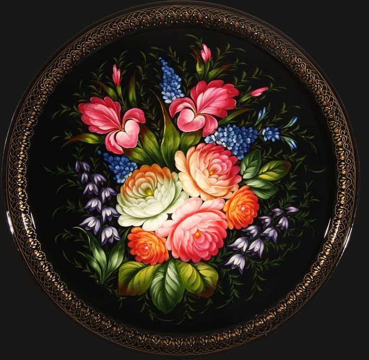 Жостовский поднос (Жостово)