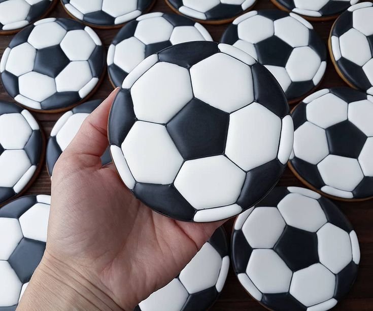 Пряник "футбольный мяч"