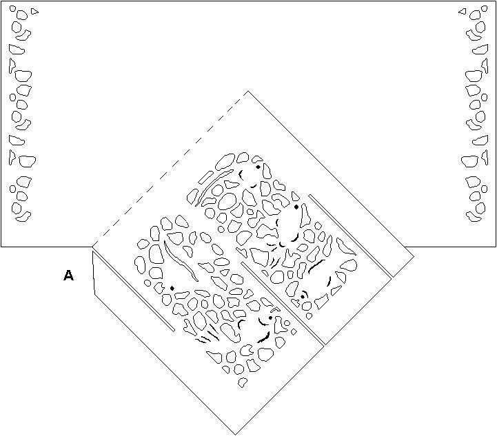 Открытка киригами схемы