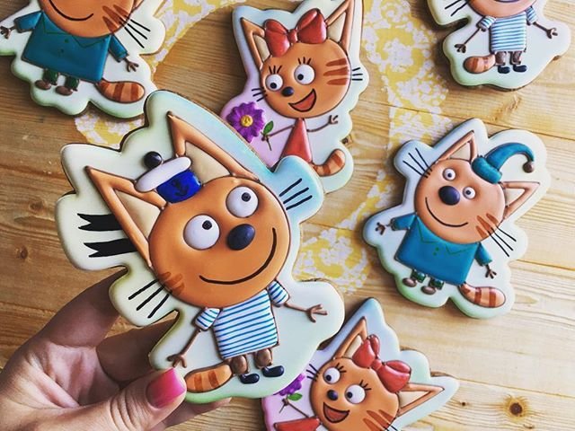 Пряник Коржик три кота