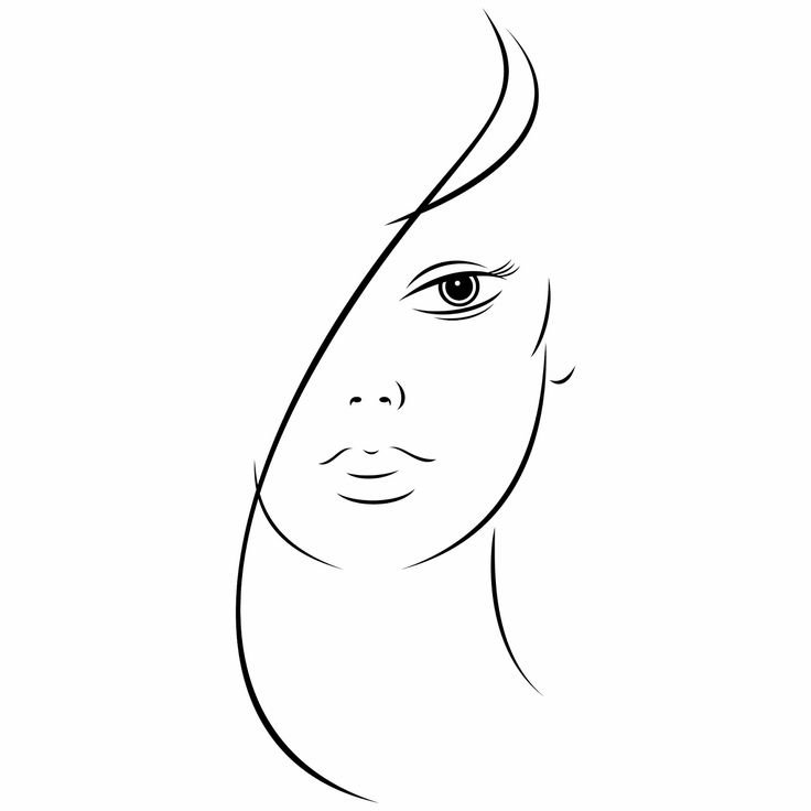 Силуэт лица