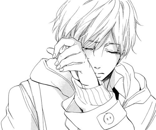 Рисунки аниме парней