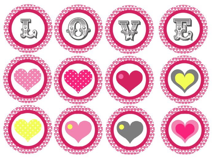 Печать изображений для капкейков