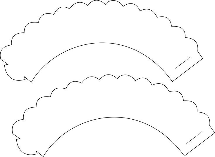 Форма для кексов из бумаги
