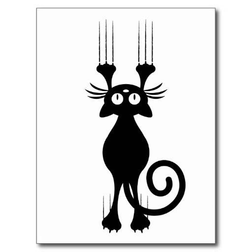 Трафареты котов для декора