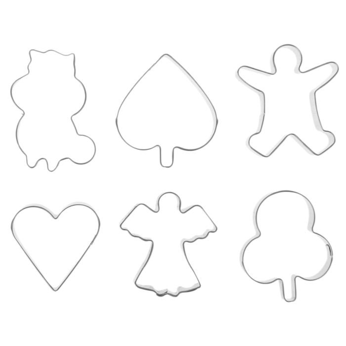 Трафареты для имбирного печенья