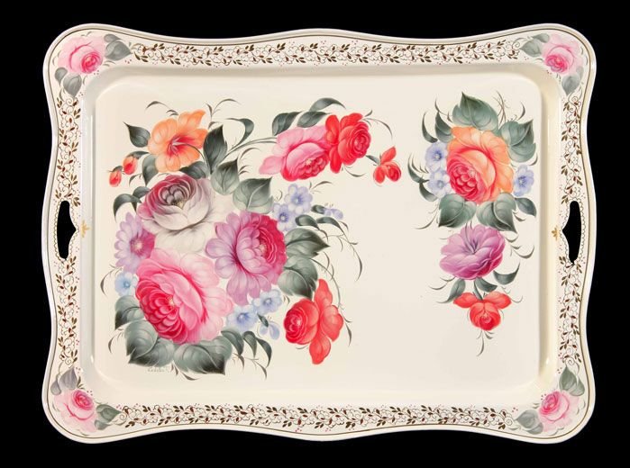 Зинаида Голубева Жостовская роспись