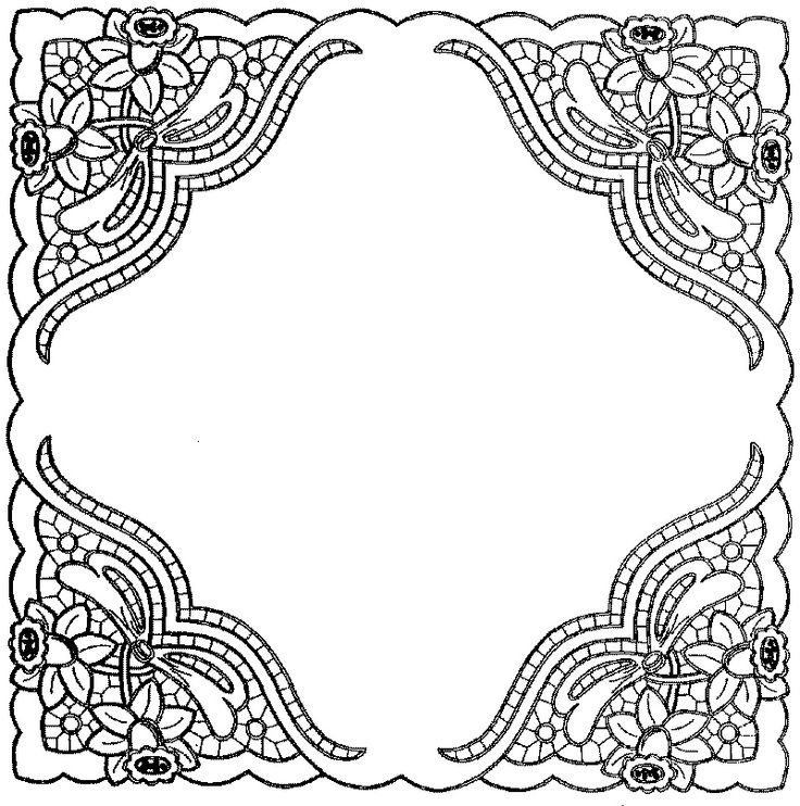 Рамка роспись