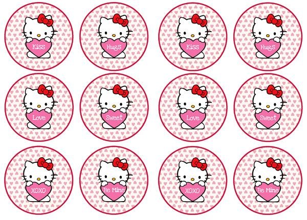 Сахарная печать Хелло Китти
