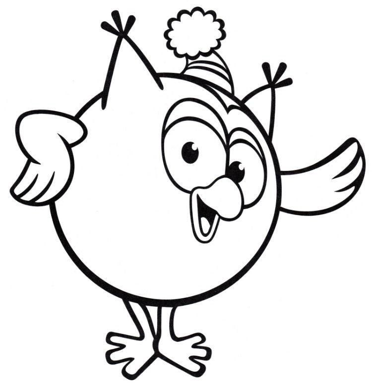 Раскраска Смешарики Совунья