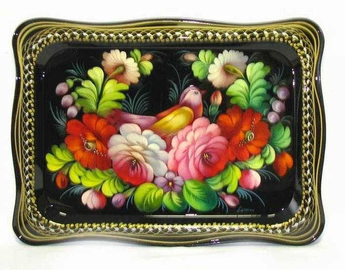 Жостовский поднос (Жостово)