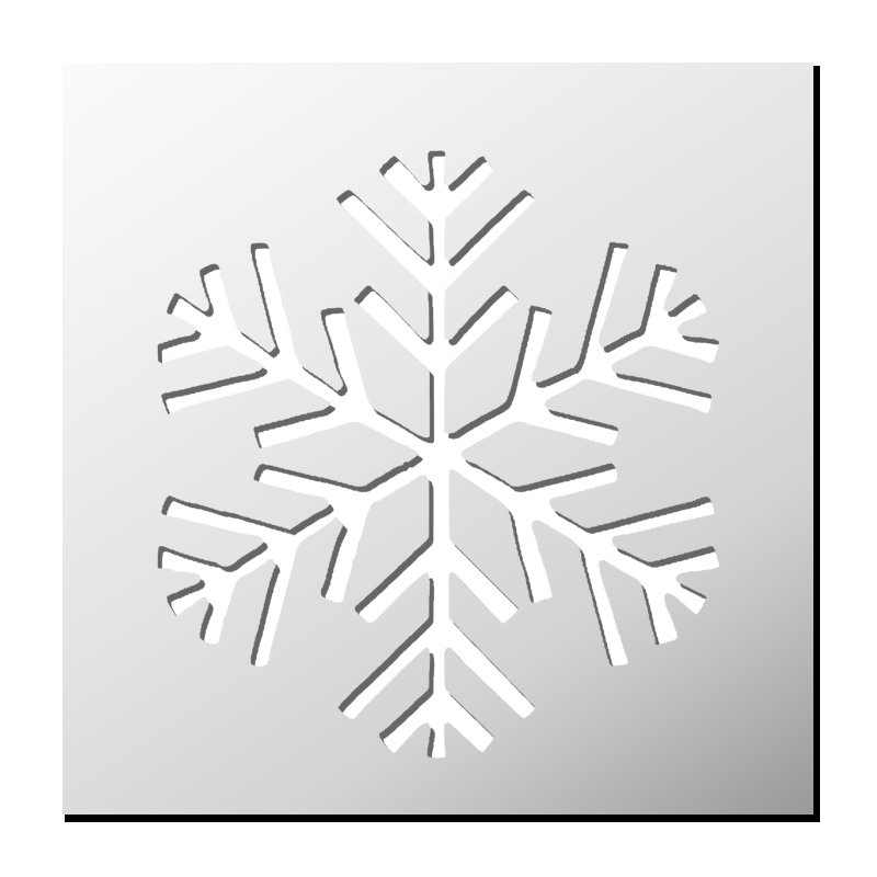 Снежинка на Cut Machine