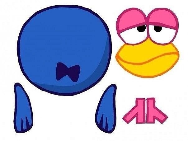 Смешарики аппликация