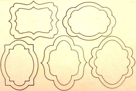 Фигурная рамка