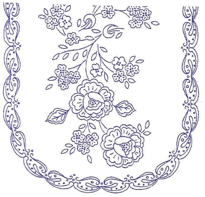 Узоры для салфеток вышивка