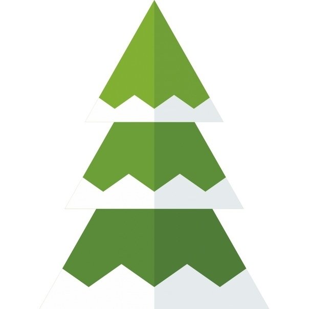 Геометрическая елка