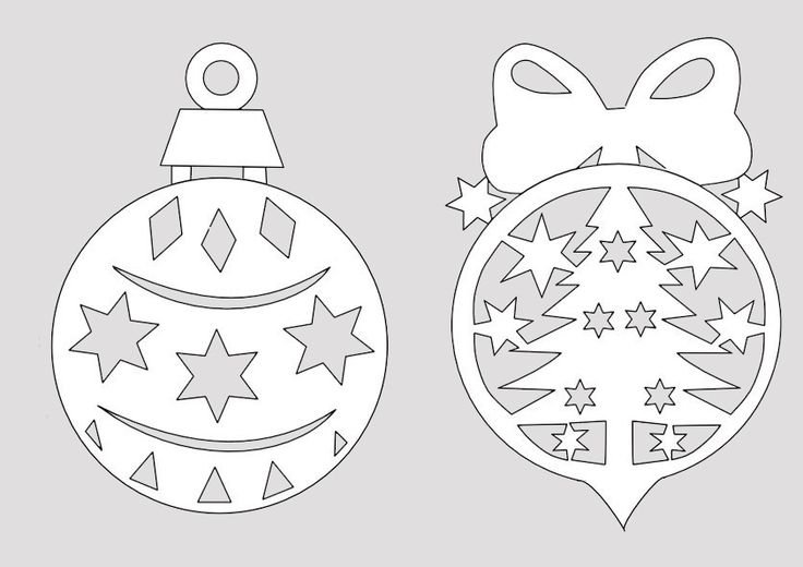 Новогодние трафареты НАОК