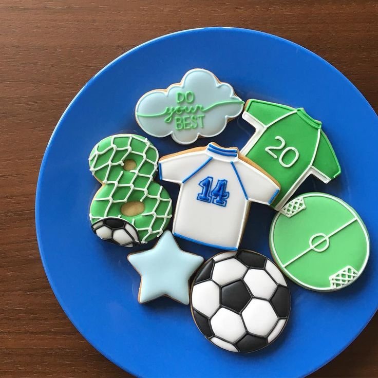 Торт с футбольной тематикой