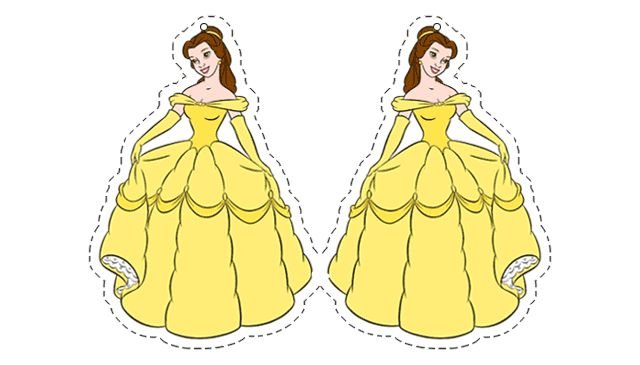 Принцессы для вырезания