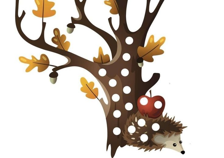 Осенние пластилиновые заплатки