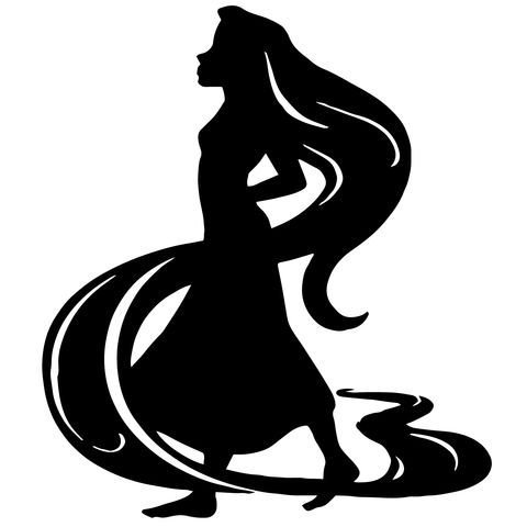 Силуэт принцессы