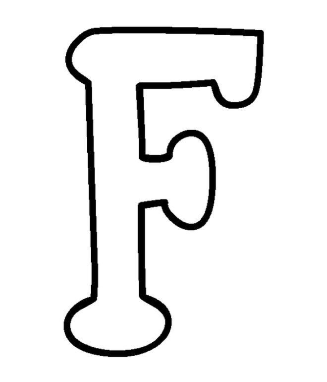 Английская f