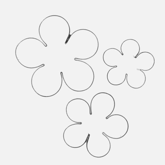 Цветочки для аппликации