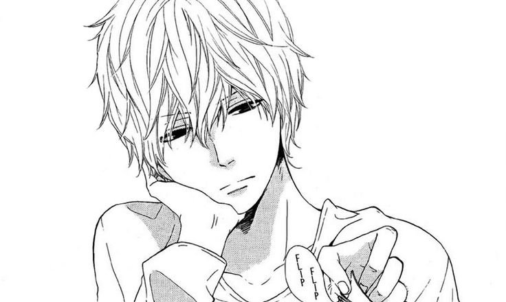 Рисунки аниме парней