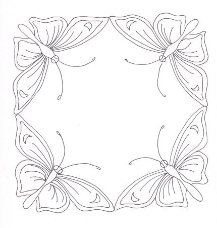 Трафарет салфетки для рисования