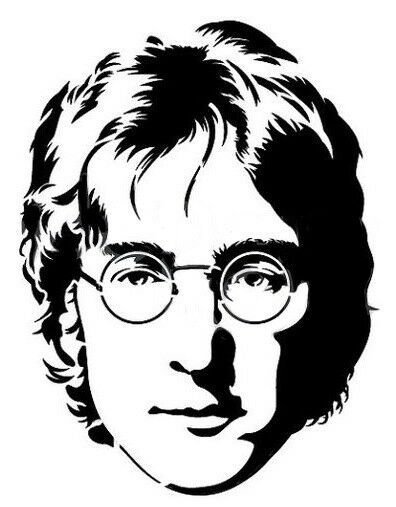 Джон Леннон рисунок