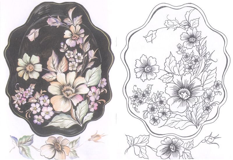 Жостовский поднос (Жостово)