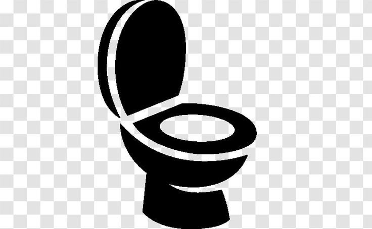 Унитаз силуэт