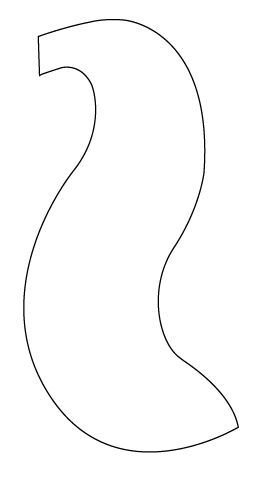 Лекало кошачьего хвоста