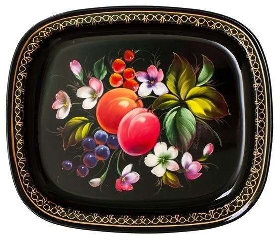 Жестовский поднос Жостовский поднос
