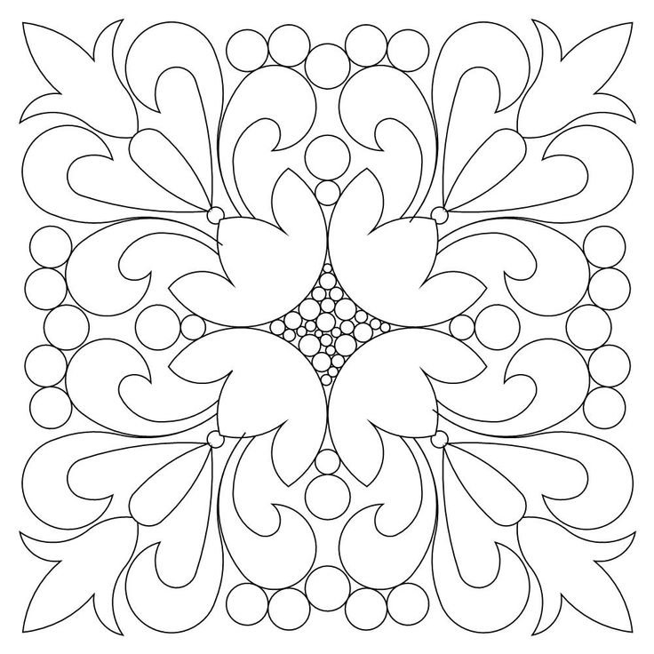 Узоры для точечной росписи