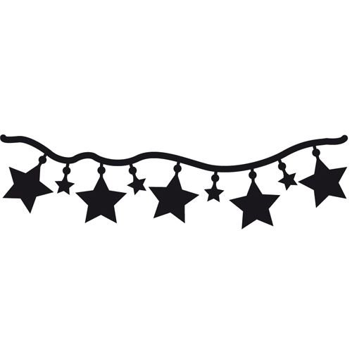 Черная гирлянда