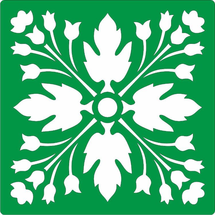 Трафареты для декора плитки