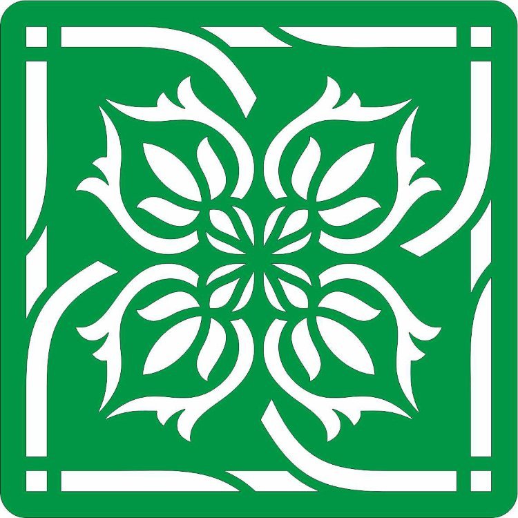 Трафарет для плитки