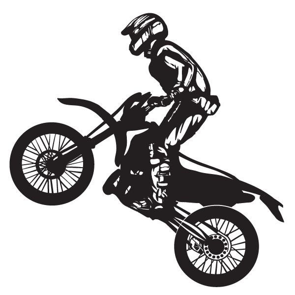 Силуэт мотоцикла