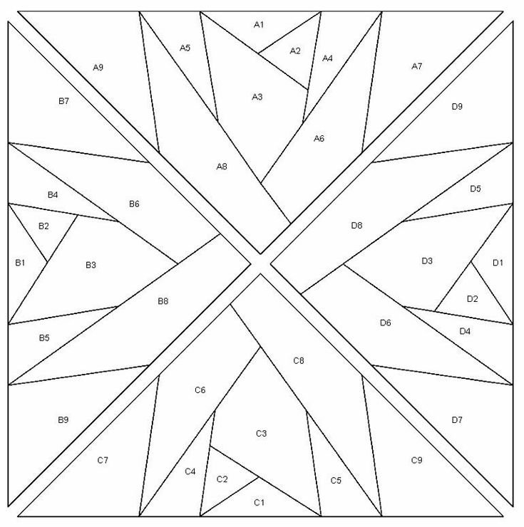 Эскизы лоскутного шитья