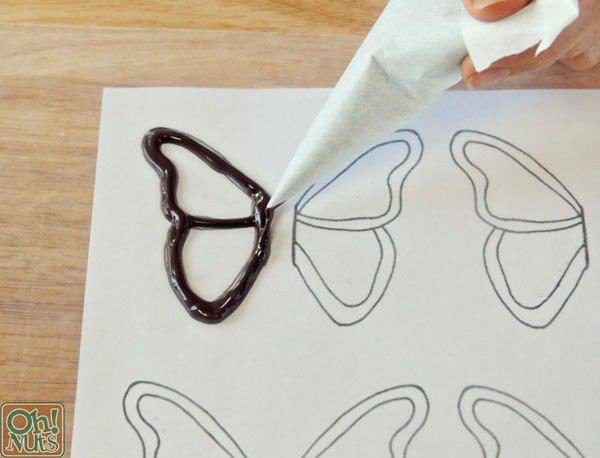 Трафареты для торта из шоколада