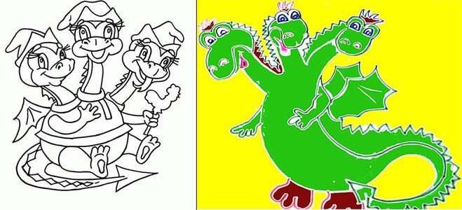 Трехголовый дракон