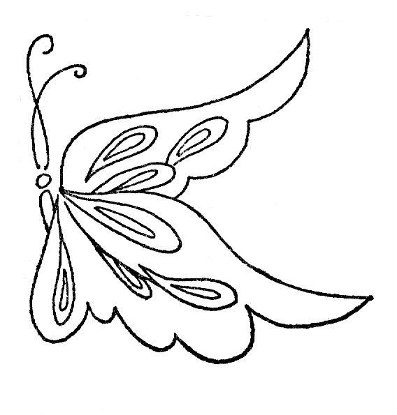 Бабочки на окно трафарет