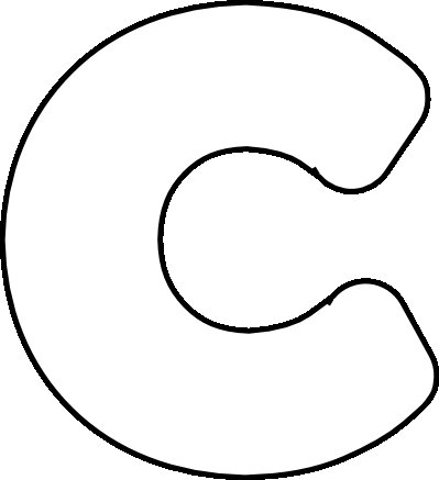 Буквы для вырезания