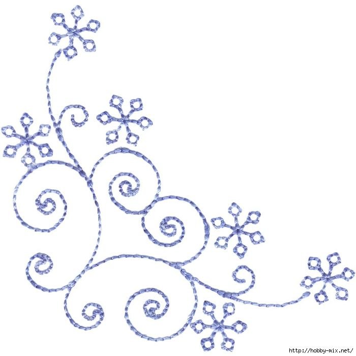 Новогодние узоры для рисования